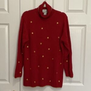 Vintage Quacker Factory Turtleneck Sweater